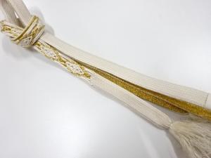 未使用品　正絹　手組帯締め